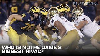 Mike Goolsby & Tom Zbikowski explain who is Notre Dame Football's "Biggest Rival" Mike Goolsby Show