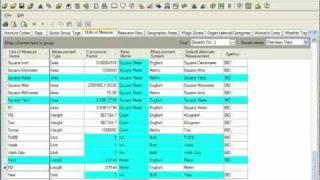 Estimating Software - Hard Dollar Master Foundation Setup Data 1