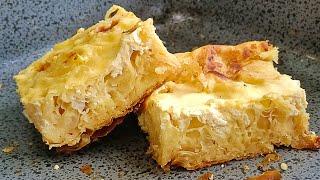 CHEESE PITA with ready-made phyllo dough - Quick recipe for BUREK!!