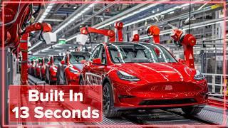 How Tesla Builds a Car Every 13 Seconds