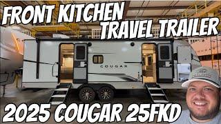 2025 Cougar 25FKD | Front Kitchen Travel Trailer