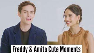 Freddy Carter & Amita Suman | Cute Moments