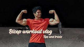 bicep workout walkthrough |tips and tricks |deon