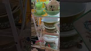 Jadite and Pyrex in Kitchen Korner in Affordable Antiques in Naperville Illinois