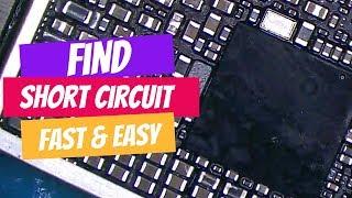 How To Fix Short Circuit In Mobile Phone and How to Find Shorted Component