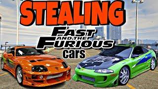 Stealing All "FAST and FURIOUS" cars from Car dealership in GTA 5 (Part 1)