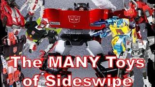 The MANY Figures of Sideswipe - Getting to Know the Toys of Sideswipe from Transformers