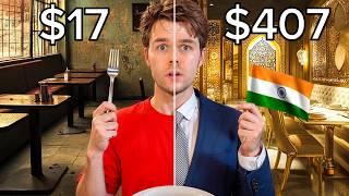 $17 vs $407 Indian Food