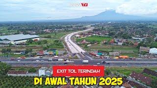 AWAL TAHUN 2025, EXIT TOL PRAMBANAN RAMAI LANCAR