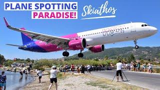 Plane Spotting Paradise | Skiathos Airport, the Second St Maarten | A Plane Spotting Movie [4K]