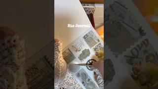 ASMR[1분다꾸]스티커북만 사용 #asmr #빈티지다꾸 #다꾸 #scrapbooking #journal #stickerbook