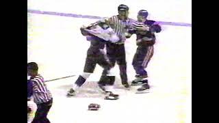 Enrico Ciccone Headbutts Steve Thomas Apr. 11th, 1995 (Hi-Lite)
