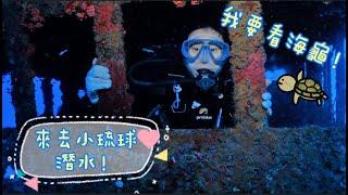  Fu Vlog #5 來去小琉球潛水！看不到海龜，樂透肯定中！Diving in Xiao Liu Qiu! Confirm Lena Toto if you don't see a turtle