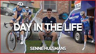 DAY IN THE LIFE OF A PROFESSIONAL CYCLIST ft. Senne Hulsmans