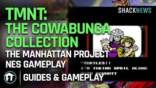 TMNT: The Cowabunga Collection - The Manhattan Project NES Gameplay