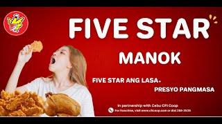 Get your Five Star Manok franchise with Cebu CFI Coop