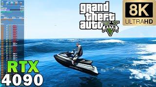 ►GTA 5 in 8K Ultra Graphics | RTX 4090 | Ryzen 9 7950X