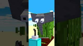 Steve Becomes Herobrine to Help Tung Tung Tung Sahur in the Thor Hammer Challenge!
