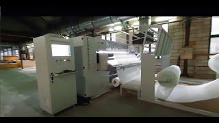 M-1200 Multi Needle Chain Stitch Quilting Machine and M-5000 Cutting Machine-UKRAINE INSTALLATION