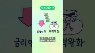 [3분차이] 양적완화란 무엇일까? #Shorts