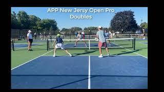 Live Lesson- APP New Jersey Open Mens Pro Doubles