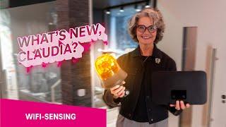 Wifi Sensing. Schutz durch KI im Router | What's new, Claudia |Deutsche Telekom