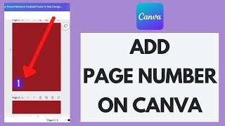 How to Add Page Numbers in Canva (2023)