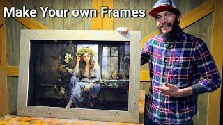 Making Your own Picture Frames - A Beginner WoodWorking Project