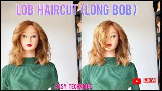 🟣LOB  HAIRCUT ️ LONG BOB // Carré Plongeant Long Bob Italien