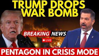 US Breaking News LIVE: Pentagon's Urgent Briefing After Trump's War Declaration | Trump News LIVE