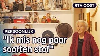 Johanna (97) maakt zelf klederdracht voor haar 100 poppen | RTV Oost