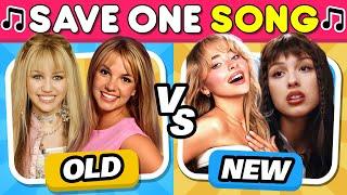 SAVE ONE SONG - Old vs New Songs | MUSIC QUIZ 2024 