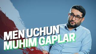 Men uchun muhim gaplar (hikoyalar to`plami) | @AbdukarimMirzayev2002