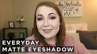 EVERYDAY MATTE EYESHADOW TUTORIAL | CHRISTINA ELIZABETH