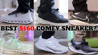 Best Comfortable Sneaker at $160 Price? Comparing Nike, adidas, New Balance & On