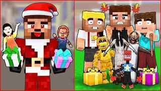 FAKİR NOEL BABA OLDU, KORKUNÇ HEDİYELER DAĞITTI!  - Minecraft