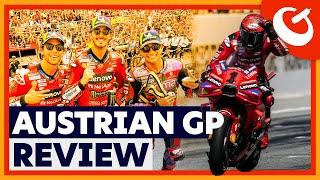 Why did Pecco have the edge in Austria? | Austrian GP Review | OMG! MotoGP Podcast