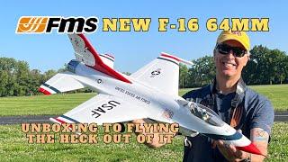 New FMS F-16 Fighting Falcon 64mm EDF