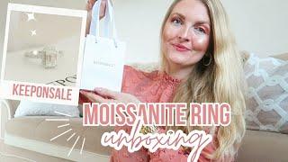 AFFORDABLE MOISSANITE ENGAGEMENT RINGKEEPONSALE JEWELRY | My Pretty Everything