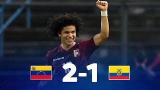 Eliminatorias | Venezuela 2-1 Ecuador | Fecha 5