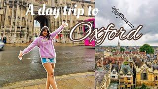 A day in Oxford | University, Harry Potter locations, Street Food | Indian Student in London | Vlog