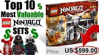 TOP 10 MOST VALUABLE LEGO NINJAGO SETS!