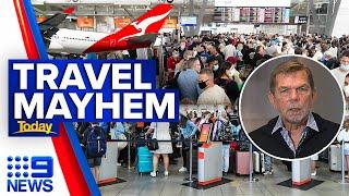 Travel boss issues grim airport warning | 9 News Australia