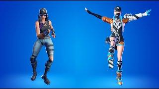 Fortnite Last Forever Emote Ayo & Teo Dance both version sync