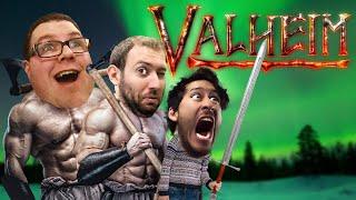 BEING VIKINGS w/ FRIENDS | Valheim