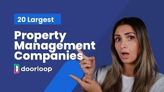 The 20 Largest Property Management Companies