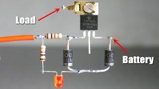 Uninterrupted Power supply Circuit For Electronics devices | Mini UPS