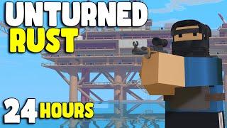 I Played Free To Play Rust For 24 Hours In 2025! (Unturned Rust)