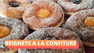 BEIGNETS A LA CONFITURE  / RECETTE FACILE