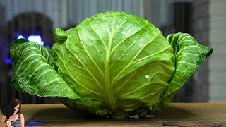 Cabbage tastes better than meat. Why didn't I know these cabbage recipes with potatoes? ASMR